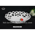 home decoration accessories,ceramic fruit basket